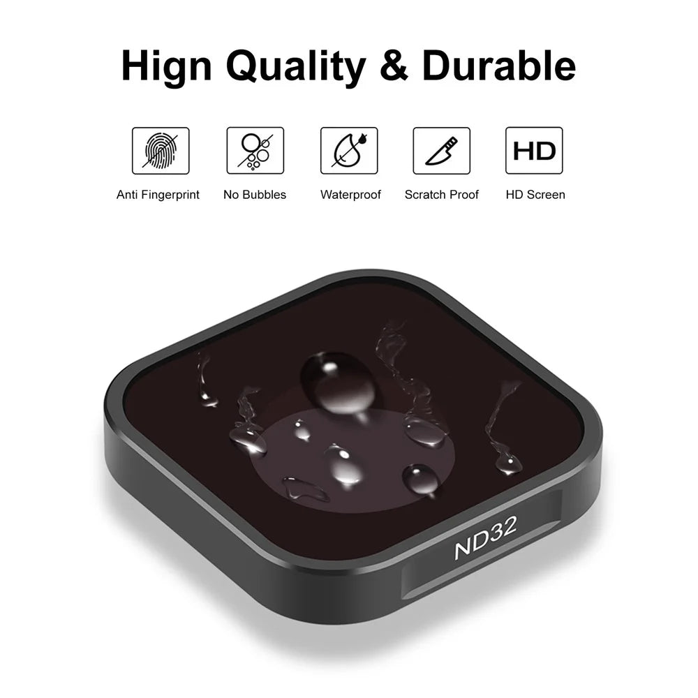 PULUZ PU922 ND32 Filter for GoPro HERO11 Black  /  HERO11 Black Mini  /  HERO10 Black  /  HERO9 Black Optical Glass Camera Lens Filter - 2