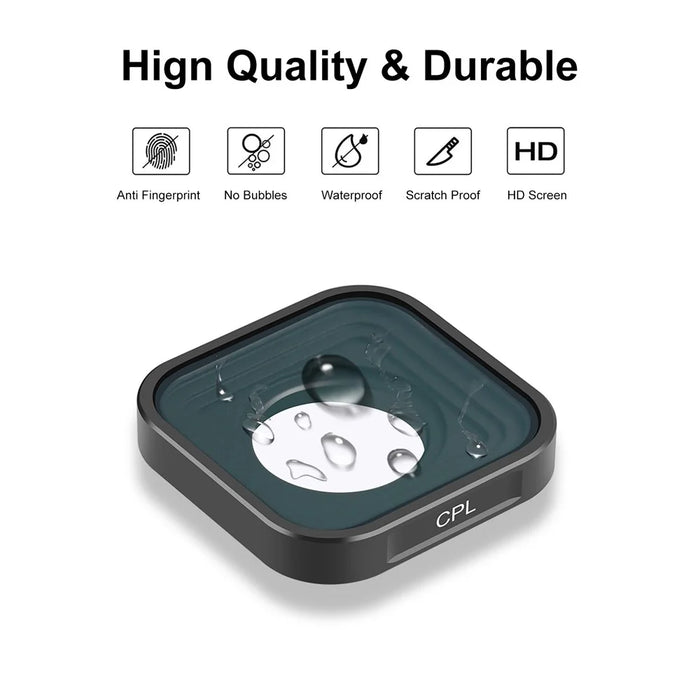 PULUZ PU924 CPL Filter for GoPro HERO11 Black  /  HERO11 Black Mini  /  HERO10 Black  /  HERO9 Black Optical Glass Camera Lens Filter - 2