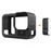 PULUZ PU949B For GoPro HERO13 Black Silicone Protective Case Charging Side Cover Set with Hand Strap and Lens Cap - 2