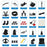 PULUZ PKT39 50 in 1 Combo Kits with Storage Case for GoPro HERO11 Black / HERO10 Black / HERO9 Black / HERO8 Black / HERO7 - 5
