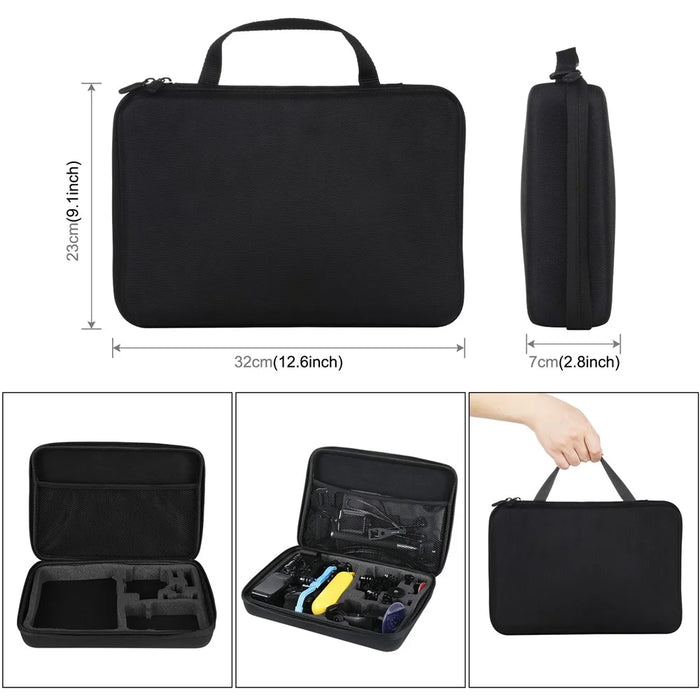 PULUZ PKT39 50 in 1 Combo Kits with Storage Case for GoPro HERO11 Black / HERO10 Black / HERO9 Black / HERO8 Black / HERO7 - 6