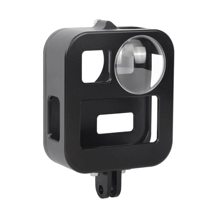 PULUZ PU439B For GoPro MAX Action Camera Housing Shell Anti Scratch Metal Protective Cage with Lens Cap - 2