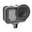 PULUZ PU509B For GoPro HERO11 Black  /  HERO10 Black  /  HERO9 Black Metal Protective Cage with Insurance Frame and 52mm UV Lens - 1