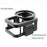 PULUZ PU509B For GoPro HERO11 Black  /  HERO10 Black  /  HERO9 Black Metal Protective Cage with Insurance Frame and 52mm UV Lens - 3