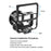 PULUZ PU509B For GoPro HERO11 Black  /  HERO10 Black  /  HERO9 Black Metal Protective Cage with Insurance Frame and 52mm UV Lens - 6
