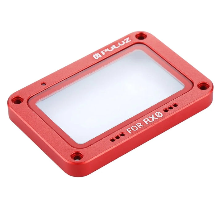 PULUZ PU318 For Sony RX0 / RX0 II Camera Tempered Glass Lens Protector with Screws and Screwdriver - Red - 3