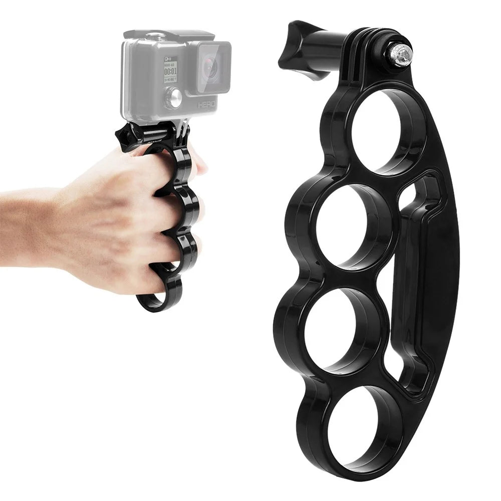 PULUZ PU173 For GoPro Hero / DJI Osmo Action Camera Ergonomic Design Finger Ring Grip Handle - 1