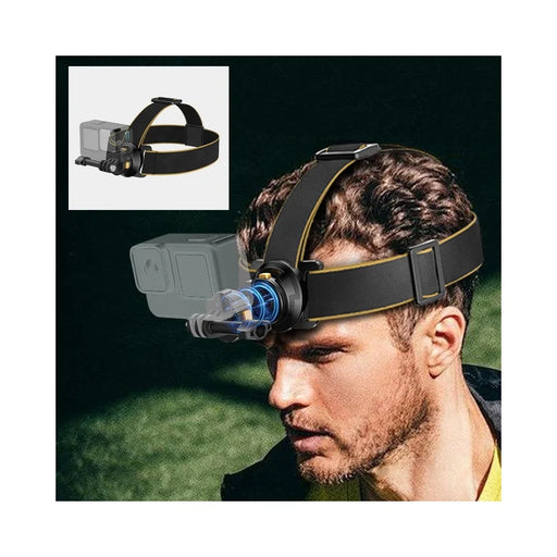PULUZ PU1050B Magnetic Quick Release Head Strap for Action Camera POV Hands Free Shooting - 1