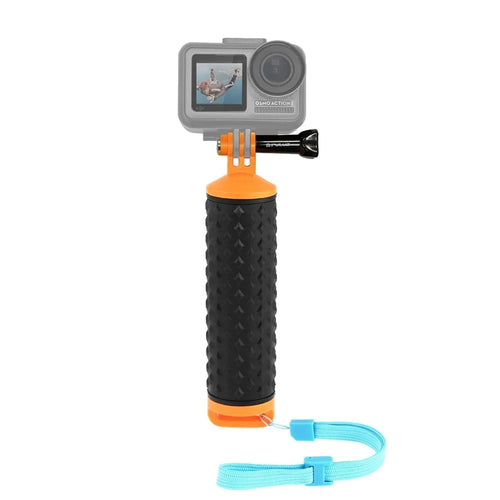 PULUZ PU329 For GoPro Hero Series / Insta360 One R / DJI Osmo Action Camera Buoyancy Rod Selfie Stick Waterproof Hand Grip - 1