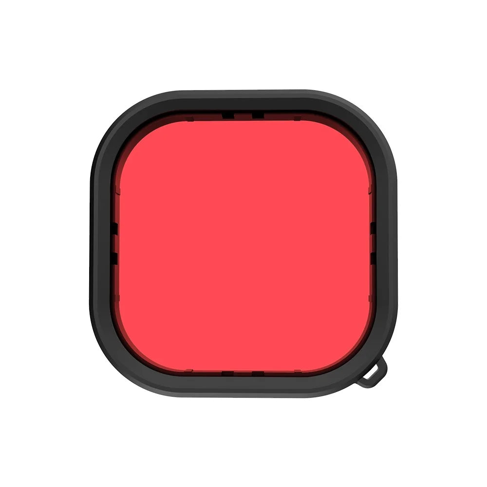 TELESIN GP-FLT-904 3 in 1 Waterproof Case Filters for GoPro Hero 9 / 10 / 11 Red / Pink / Purple Lens Filter Set - 5