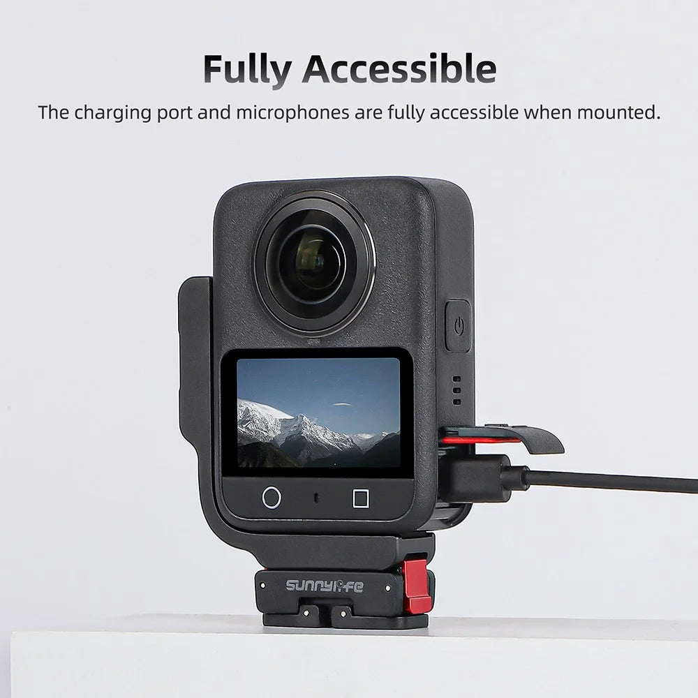 SUNNYLIFE OS-ZJ032 For DJI Osmo 360 Camera L-Type Vertical Horizontal Mount with Magnetic Expansion Adapter - 7