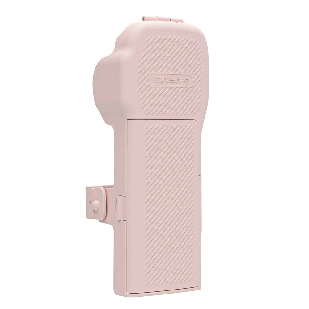 SUNNYLIFE OP3-K019 For DJI Osmo Pocket 3 Magnetic Closure Camera Filter Storage Case with Hand Strap - Pink - 3