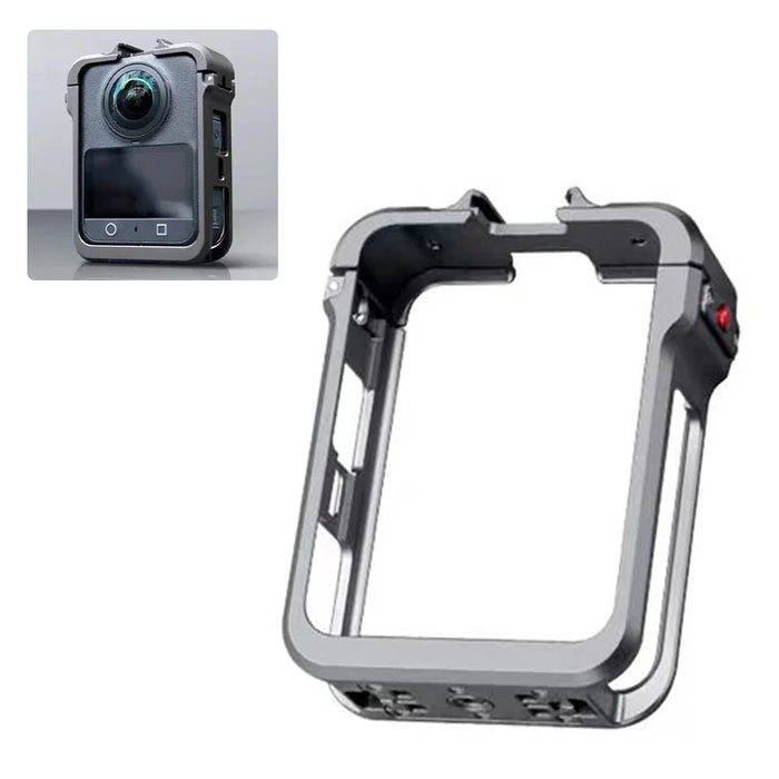 For DJI Osmo 360 Camera Quick Release Protective Frame Aluminum Alloy Cold Shoe Mount - 1