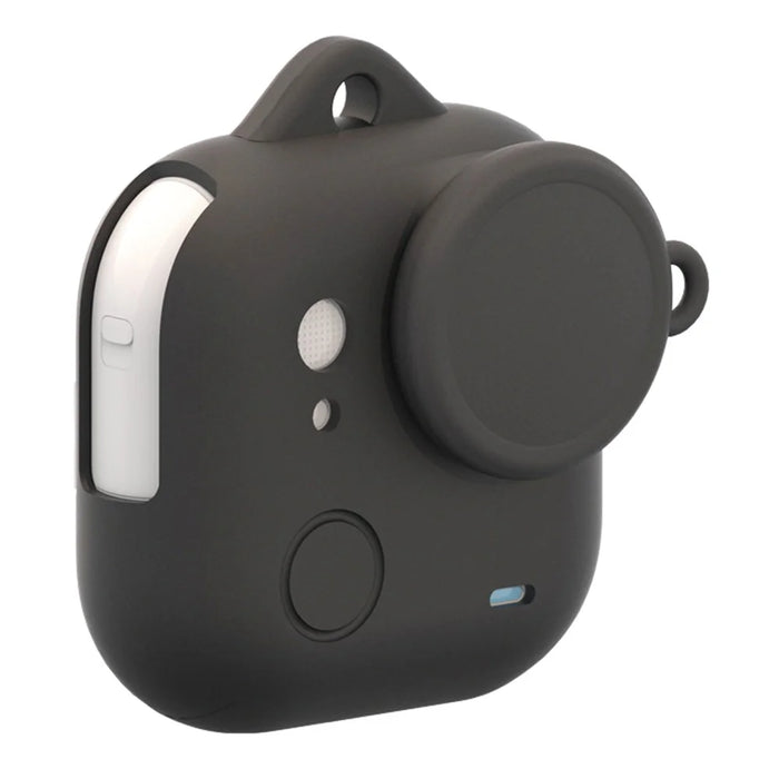 For Insta360 Go Ultra Action Camera Silicone Protective Case Shockproof Dustproof Anti Scratch Cover - Black - 1