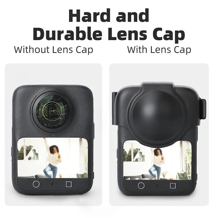 SUNNYLIFE OS-G031 For DJI Osmo 360 Lens Protective Cover Camera Plastic Lens Guard - 5