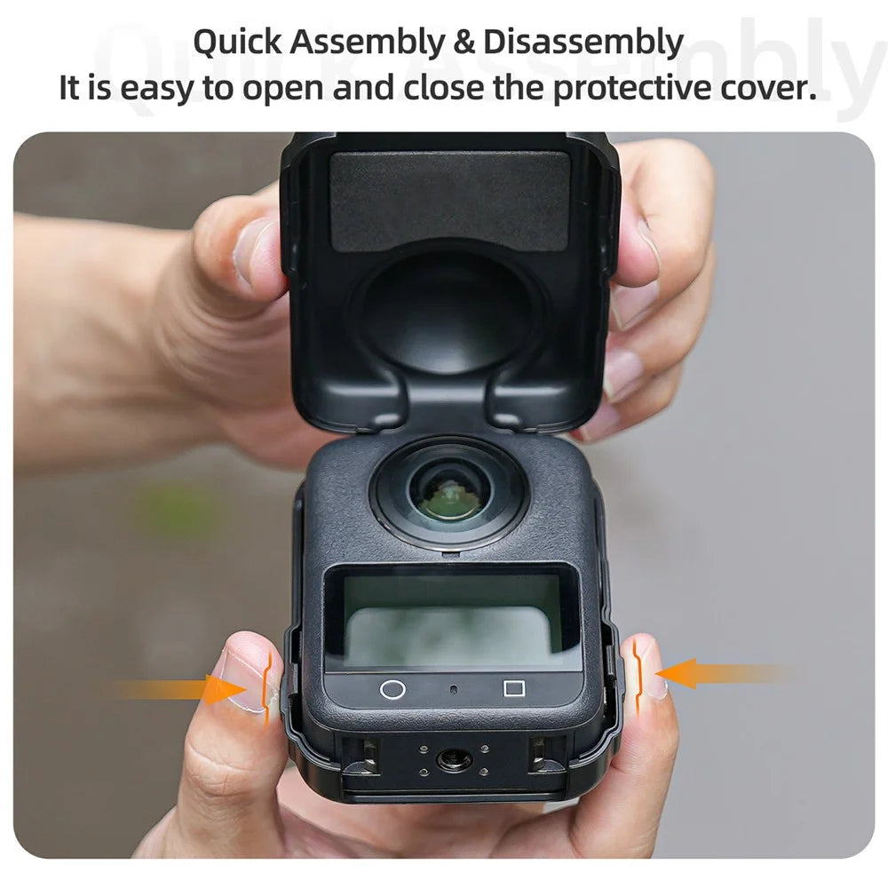 SUNNYLIFE OS-SN027 For DJI Osmo 360 Camera Storage Case Anti Scratch Dustproof Protective Box - Black - 7