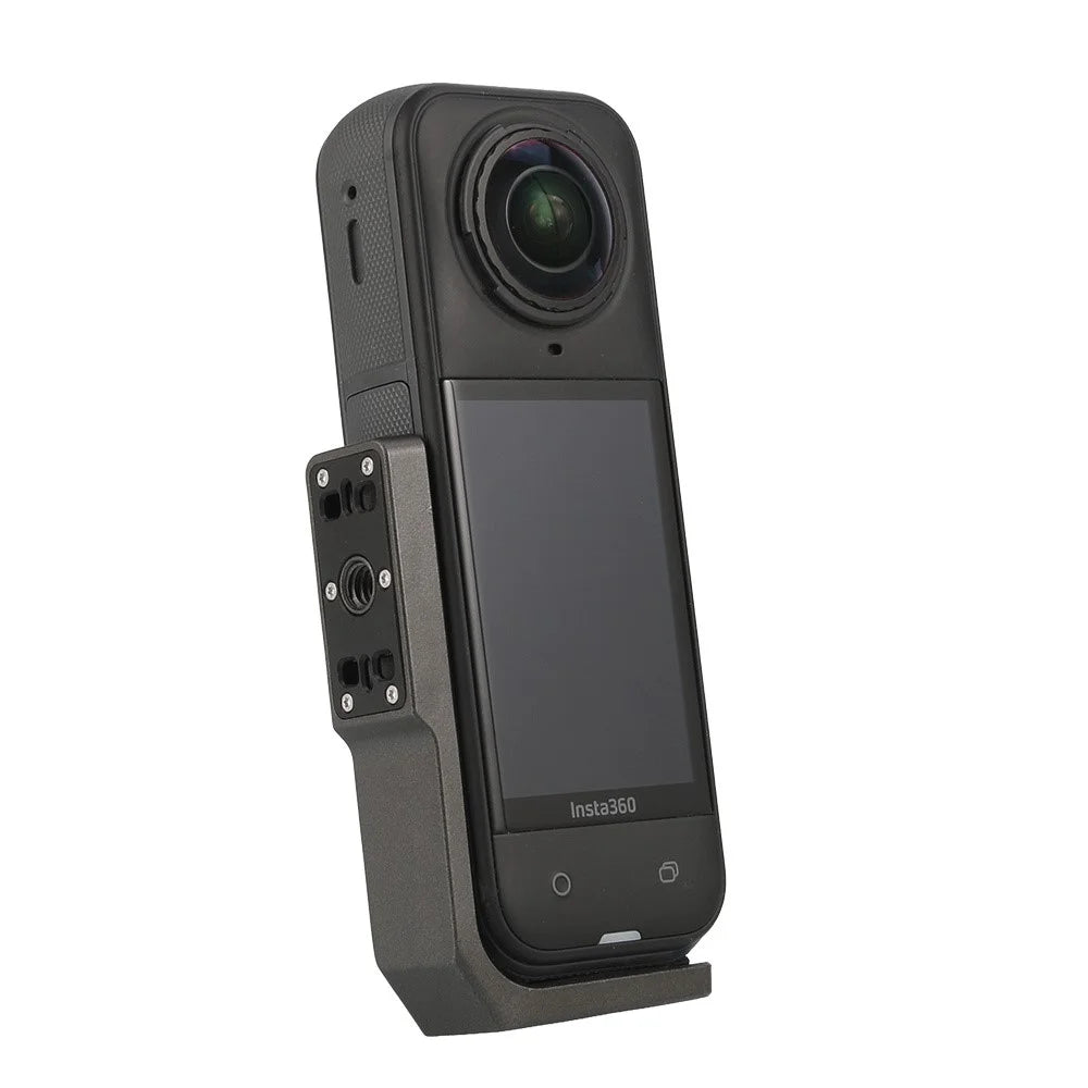 For Insta360 X5 / X4 / X3 Camera Mount Horizontal Vertical Aluminum Alloy Anti Shake Mounting Bracket - 5