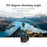 S111 First Person View Wearable Camera 0.96 Inch IPS Screen 2.7K Ultra HD Video Recorder Support WiFi App Control - Black - 7