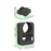 For DJI Osmo 360 Action Camera Silicone Case with Lens Cap Shockproof Protective Sleeve Cover - Black - 7