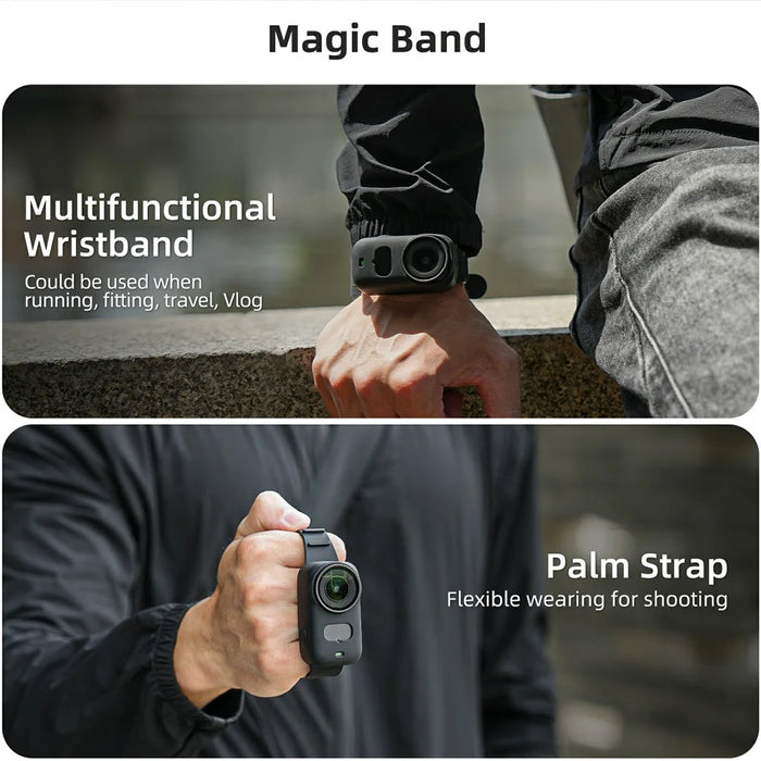 SUNNYLIFE ON-ZD050 Silicone Case for DJI Osmo Nano Action Camera Integrated Wristband Cover Multi-Functional Camera Accessory - 4