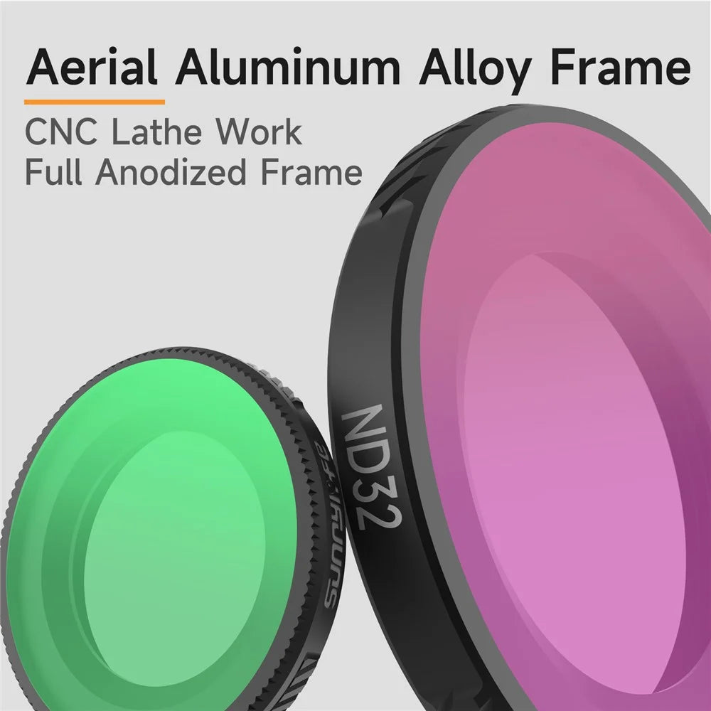 SUNNYLIFE ON-FI080 4Pcs / Set For DJI Osmo Nano MCUV + CPL + ND32 + ND64 Filter Optical Glass Lens Drone Filters - 3
