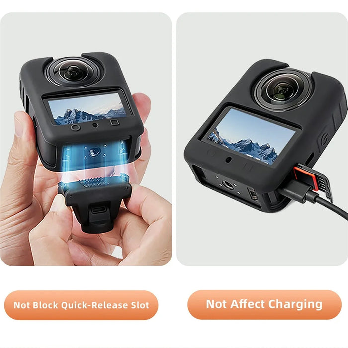 SUNNYLIFE OS-BHT036 For DJI Osmo 360 Silicone Case Action Camera Protective Cover - 5