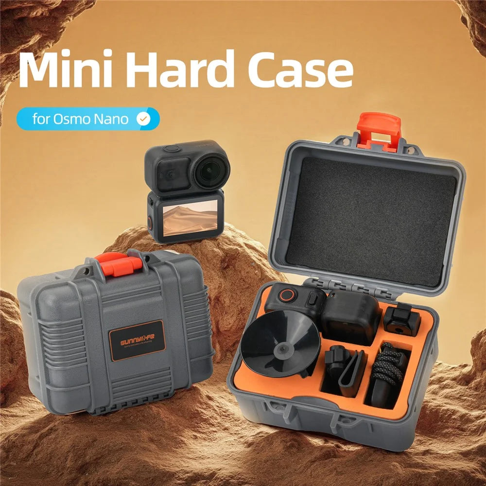 SUNNYLIFE AQX-25 For DJI Osmo Nano Mini Storage Case Waterproof Shockproof Protective Carrying Box - 3