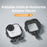 SUNNYLIFE GU-BK047 For Insta360 Go Ultra Camera Foldable Vertical and Horizontal Mount Frame Adapter - 5