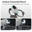 SUNNYLIFE GU-BK047 For Insta360 Go Ultra Camera Foldable Vertical and Horizontal Mount Frame Adapter - 7