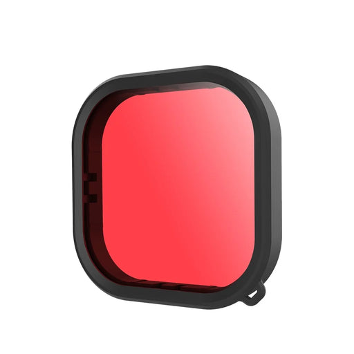 TELESIN AT1101 Action Camera Lens Color Filter Diving Filter for Gopro Hero 9 Housing Waterproof Case - Red - 2