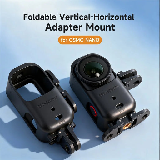 SUNNYLIFE ON-BK065 For DJI Osmo Nano Protective Frame Horizontal / Vertical Camera Adapter Mount - 2