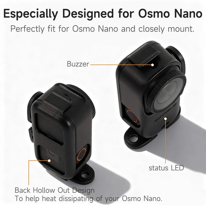 SUNNYLIFE ON-BK065 For DJI Osmo Nano Protective Frame Horizontal / Vertical Camera Adapter Mount - 7