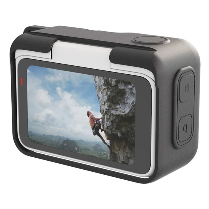 For Insta360 Go Ultra Protective Cover Action Camera and Lens Silicone Case Dust-Proof Scratch-Resistant Shock-Absorbing - Black - 3