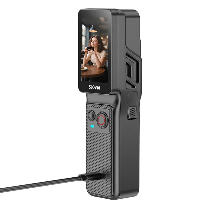 SJCAM C400 1.3 Inch Front + 2.29 Inch Rear Screen Sports Action Camera 4K 30FPS Handheld Pocket Camcorder - 3