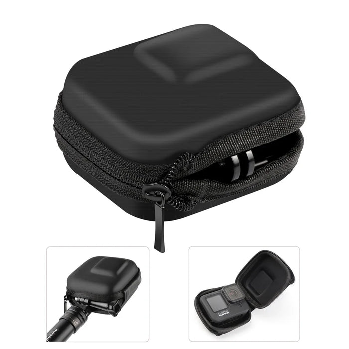 TELESIN AT1105 Half-open Zipper Storage Box Mini EVA Action Camera Container for GoPro Hero9 Black Camera Accessories - 1