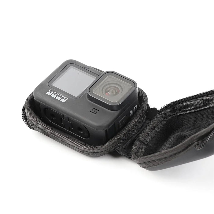 TELESIN AT1105 Half-open Zipper Storage Box Mini EVA Action Camera Container for GoPro Hero9 Black Camera Accessories - 4