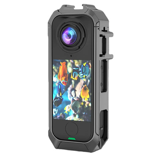 For Insta360 X4 Air Camera Metal Cage Quick Release Magnetic Protective Frame - 1