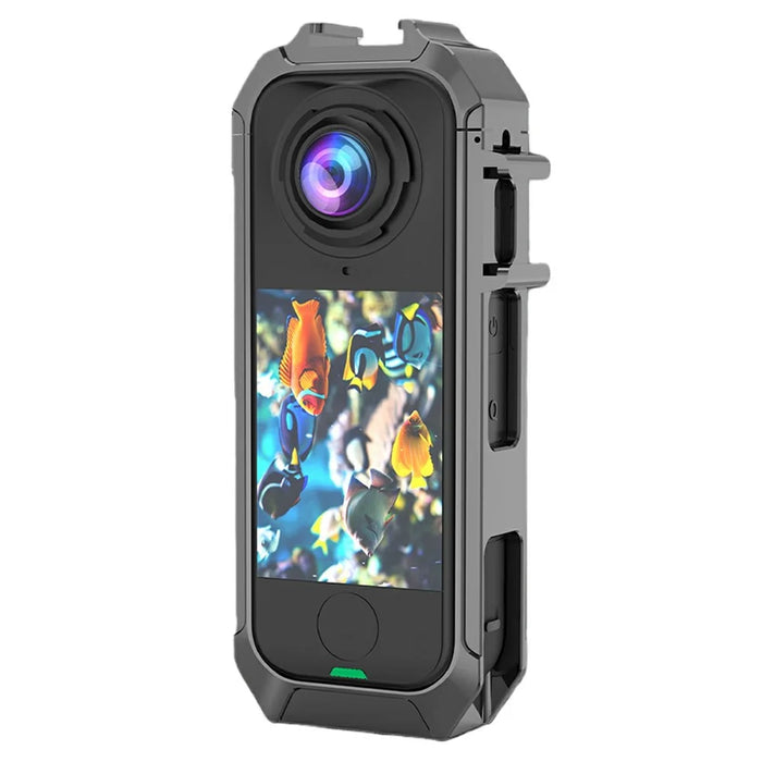 For Insta360 X4 Air Camera Metal Cage Quick Release Magnetic Protective Frame - 1