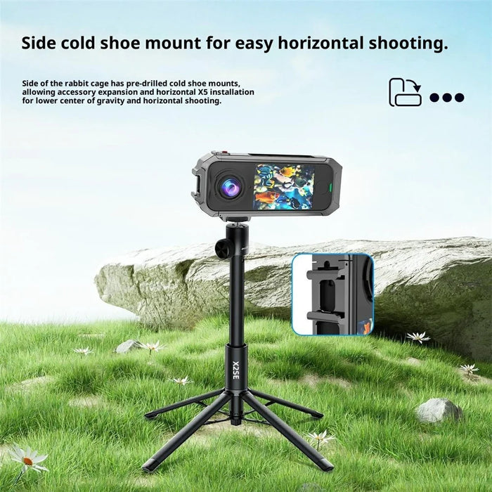 For Insta360 X4 Air Camera Metal Cage Quick Release Magnetic Protective Frame - 6