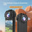 For Insta360 X4 Air Lens Cover Snap-on Tempered Glass Camera Lens Protector - 2