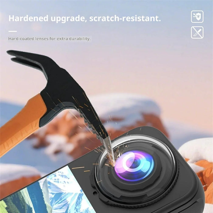 2Pcs For Insta360 X4 Air Optical Tempered Glass Lens Protector 10H Hardness Camera Lens Film - 5