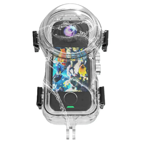 For Insta360 X4 Air 50m Waterproof Camera Case Invisible Underwater PC Housing Cover - 1