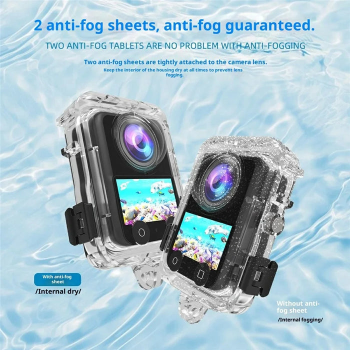 For DJI Osmo 360 Camera Waterproof Case 40m Underwater PC Protective Cover - 5