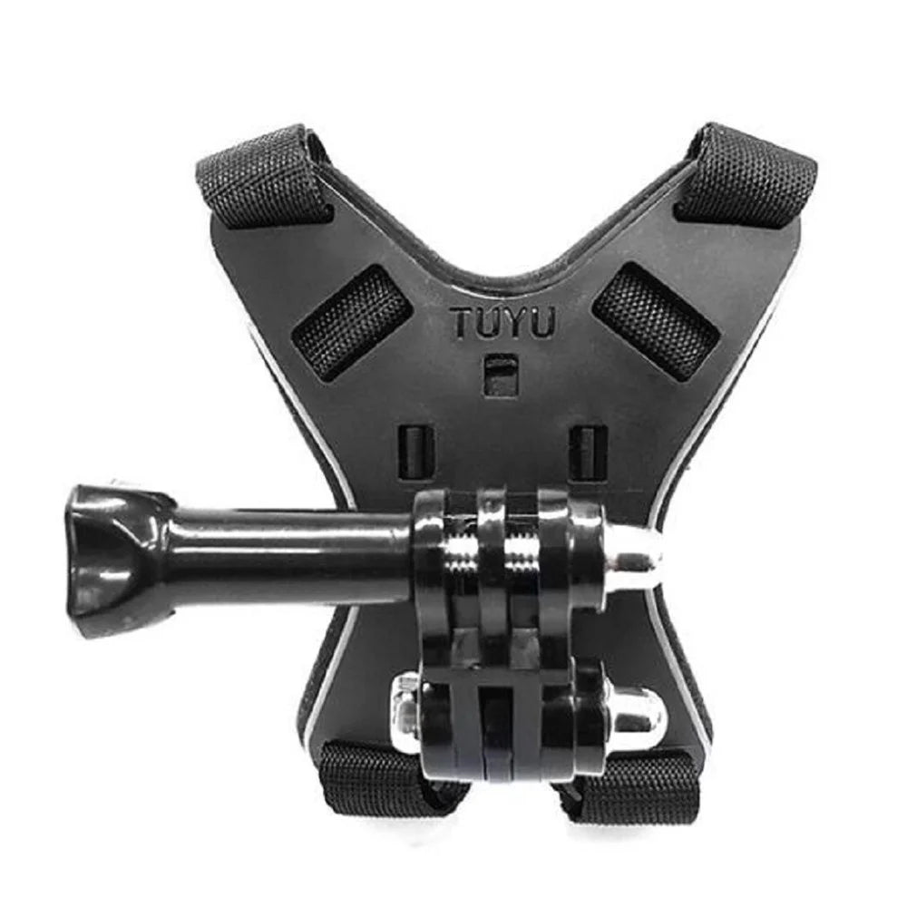 Motorcycle Helmet Chin Stand Mount Holder for GoPro HERO9 Black AT1108 - Black - 2