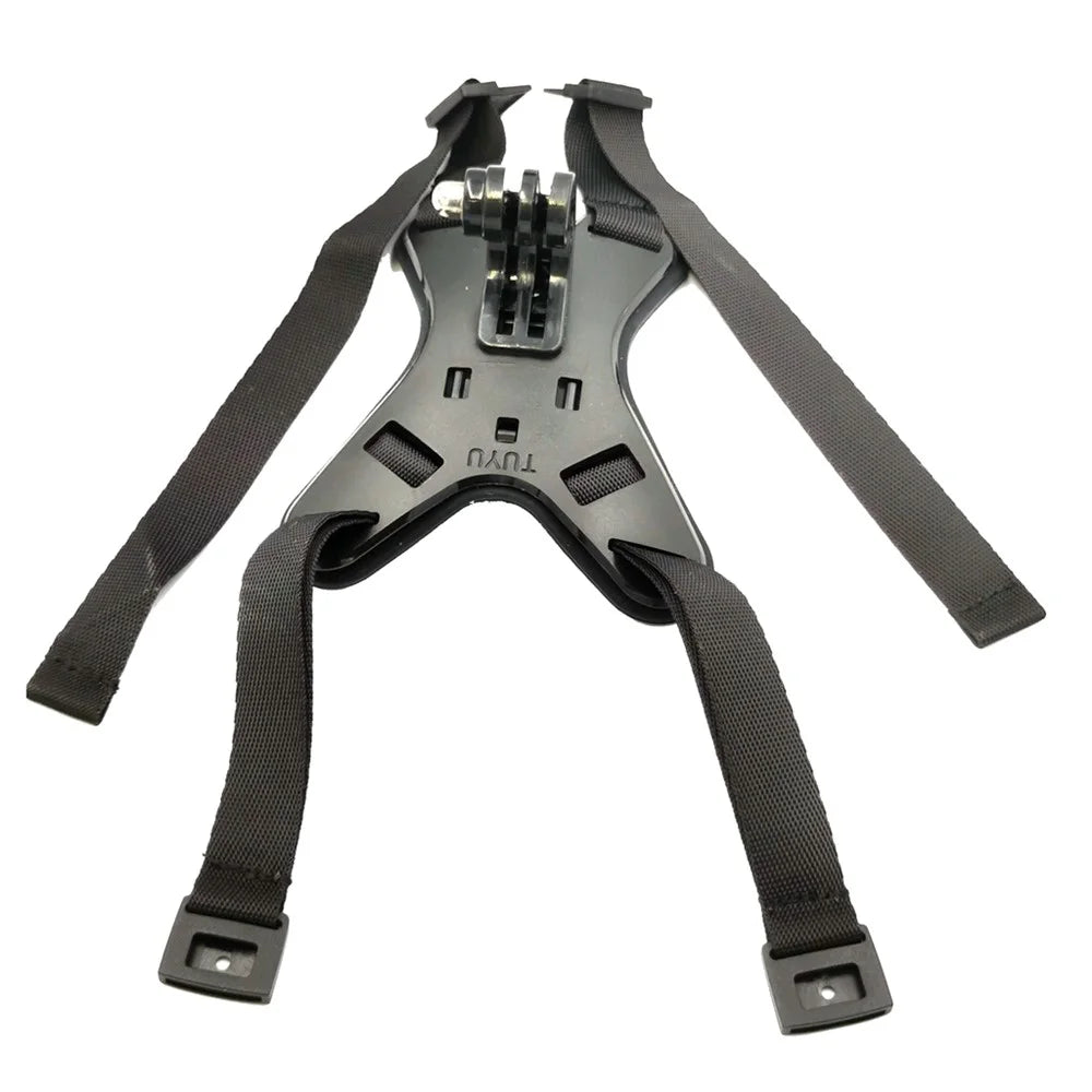 Motorcycle Helmet Chin Stand Mount Holder for GoPro HERO9 Black AT1108 - Black - 7