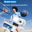 A300 1080P Thumb Action Camera with 4K Pixel Sensor WiFi Connectivity Magnetic Back Clip Mini Camera - White - 6