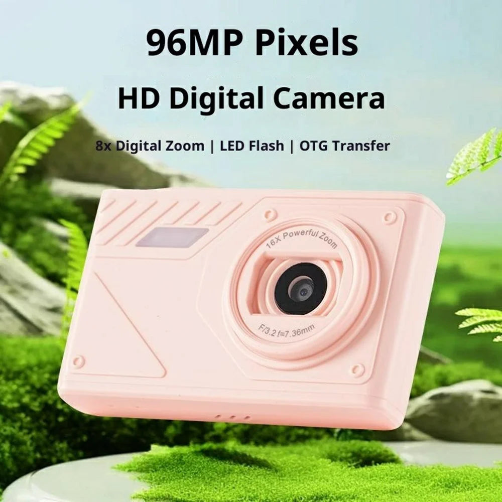 Z007 96MP 1080P CCD Retro Digital Camera with IPS Eye - Care Screen HD Dual Lens Compact Camera - 2