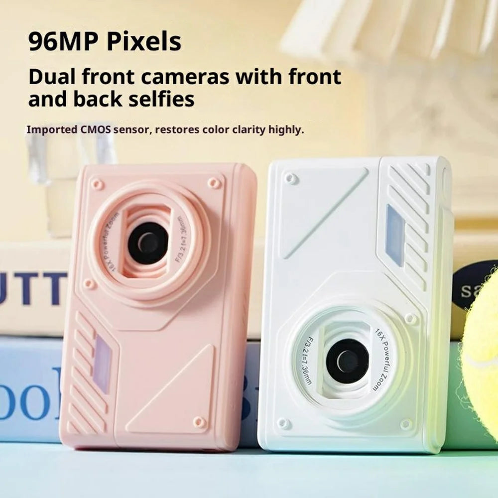 Z007 96MP 1080P CCD Retro Digital Camera with IPS Eye - Care Screen HD Dual Lens Compact Camera - 3