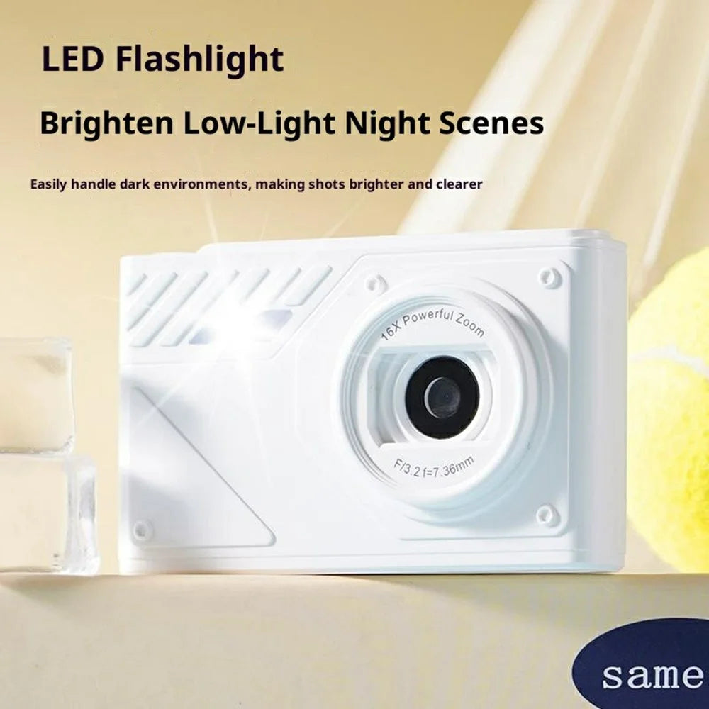 Z007 96MP 1080P CCD Retro Digital Camera with IPS Eye - Care Screen HD Dual Lens Compact Camera - 4