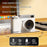 Z005 CCD Digital Camera 50MP HD Dual Lens Selfie Camera 8X Digital Zoom AF Auto Focus Built-in LED Flash - White - 4